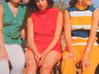 María Inés Alvarado en verano