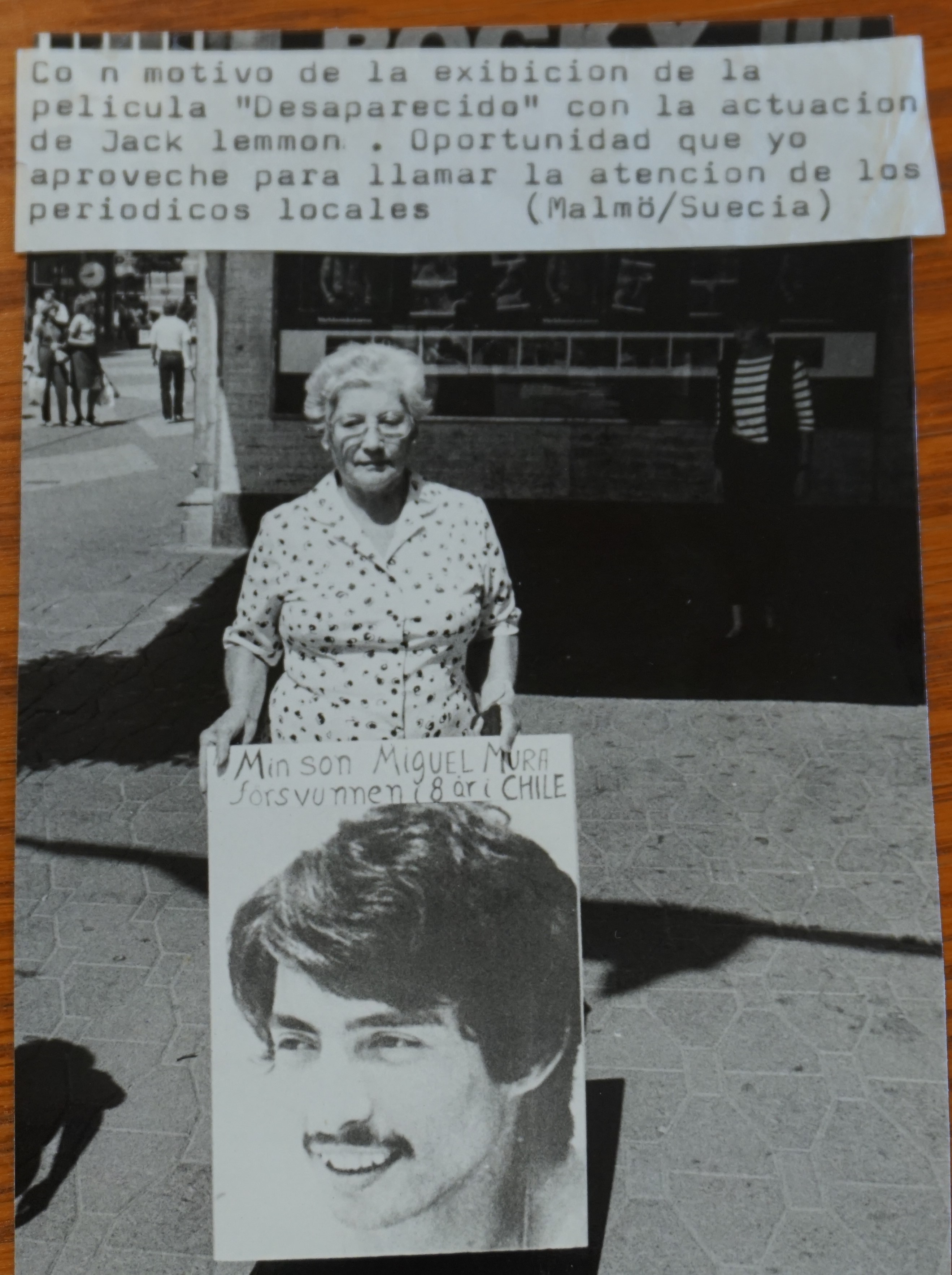 Madre de Juan Miguel Mura en Suecia Madre de Juan Miguel Mura en Suecia